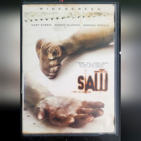 💚5/$25 Saw Widescreen DVD SAW The Original Horror Movie - Picture 1 of 1